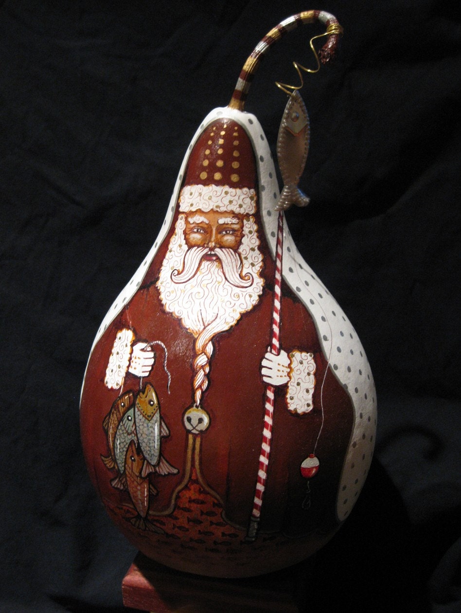 Fishing Santa