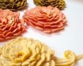 PDF Tutorial Felted wool flower in English
