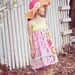 Girls Spring Dress - Spring has Sprung Halter Dress - Sizes 18MO-8