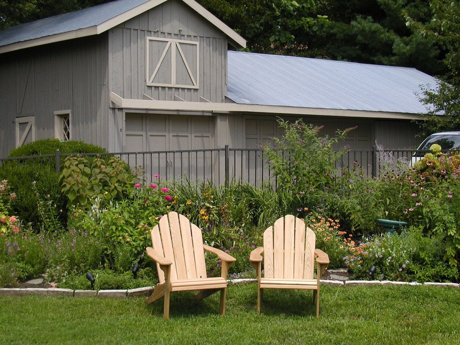 barn wood adirondack furniture