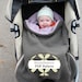 Stroller or Car Seat Bag Warmer PDF Sewing Pattern - Two Sizes - INSTANT DOWNLOAD- by Blissfulpatterns