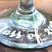GSU Georgia Southern University Eagles Personalized Name Graduation Class of 2012 College High School Wine Glass