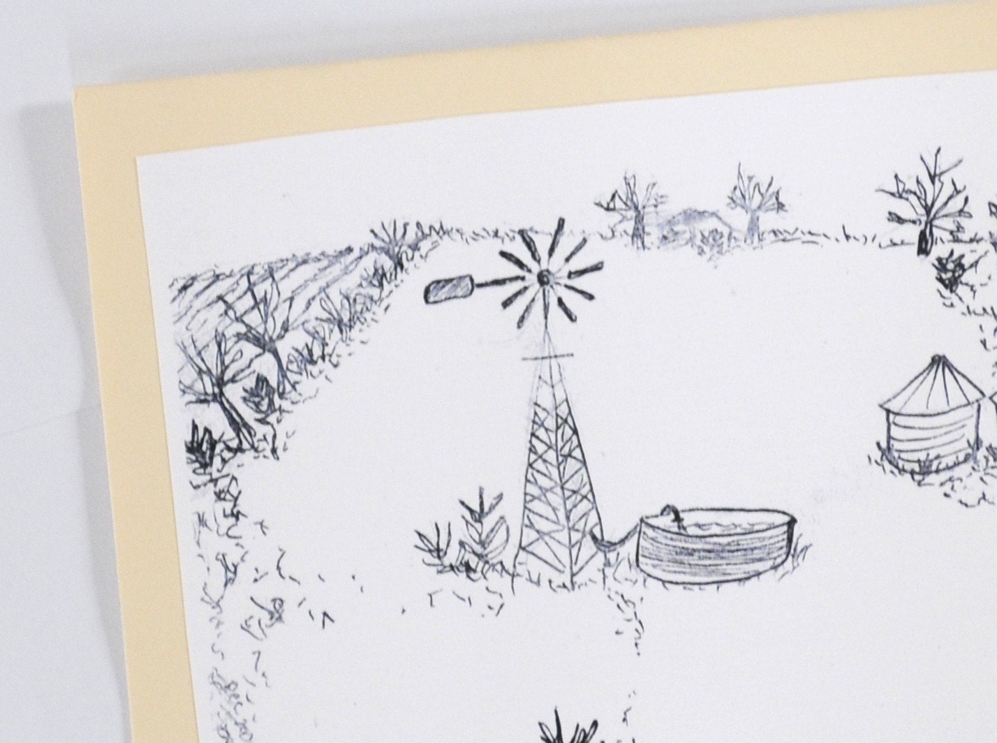 Oklahoma Countryside Greeting Card