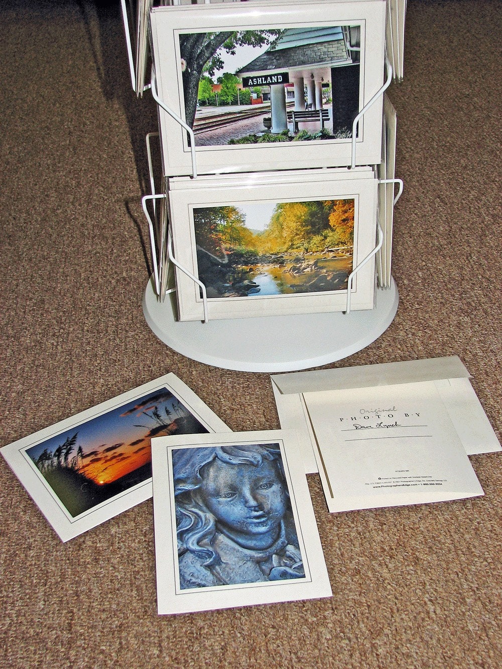 Note Cards 5x7 Choose Any Photo Or Paper Cutting Print - Free Shipping In U.S. with any other purchase