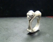 Sterling Silver Monkey ring