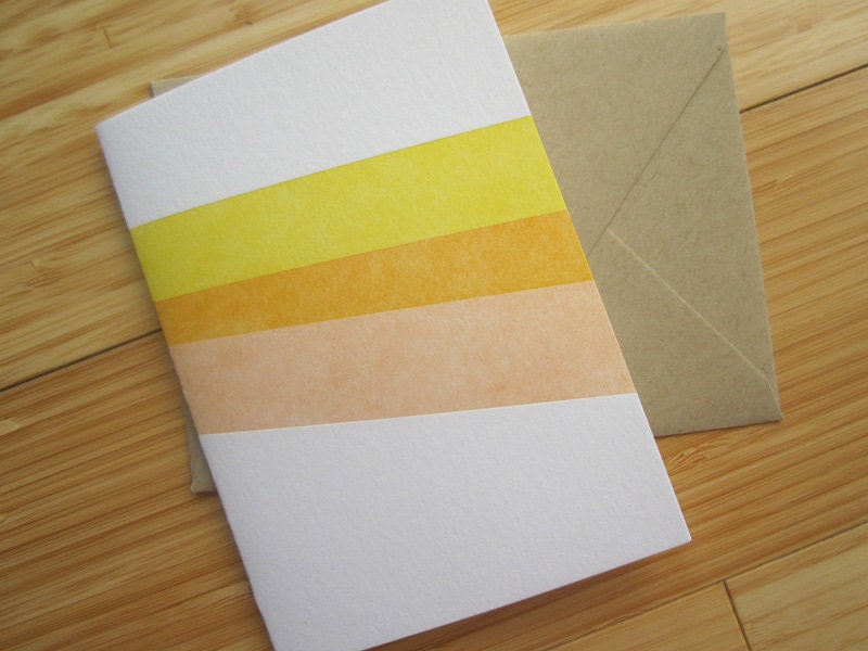 Stripes - Yellow and Orange make more Orange
