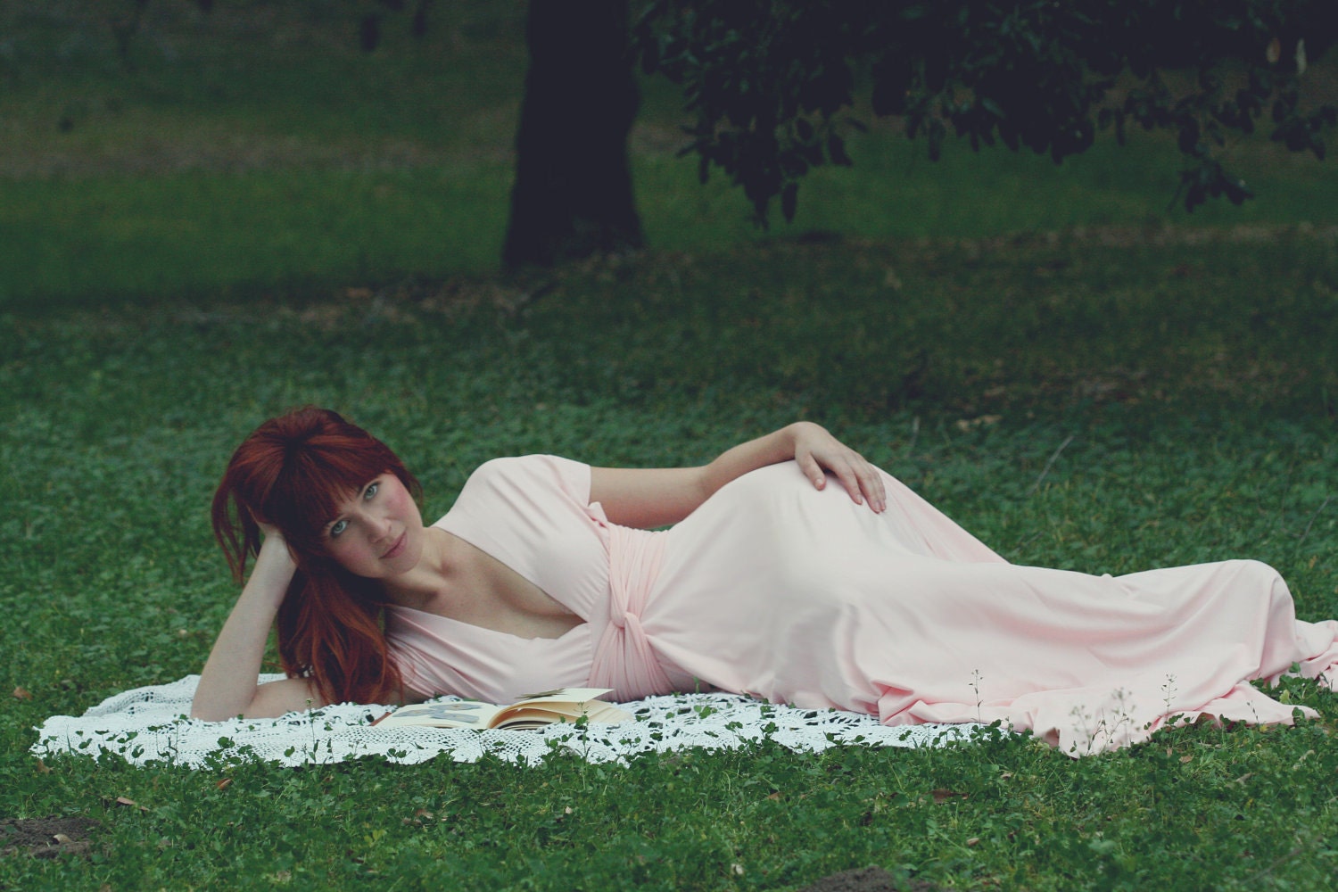 Starfish Blush Octopus Convertible Wrap Gown