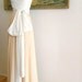 Infinity Dress-Cameo Nude Sheer with Magnolia Off White Octopus Convertible Wrap Gown