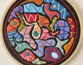 Free-Form Therapeutic Hand Embroidery, Number 8