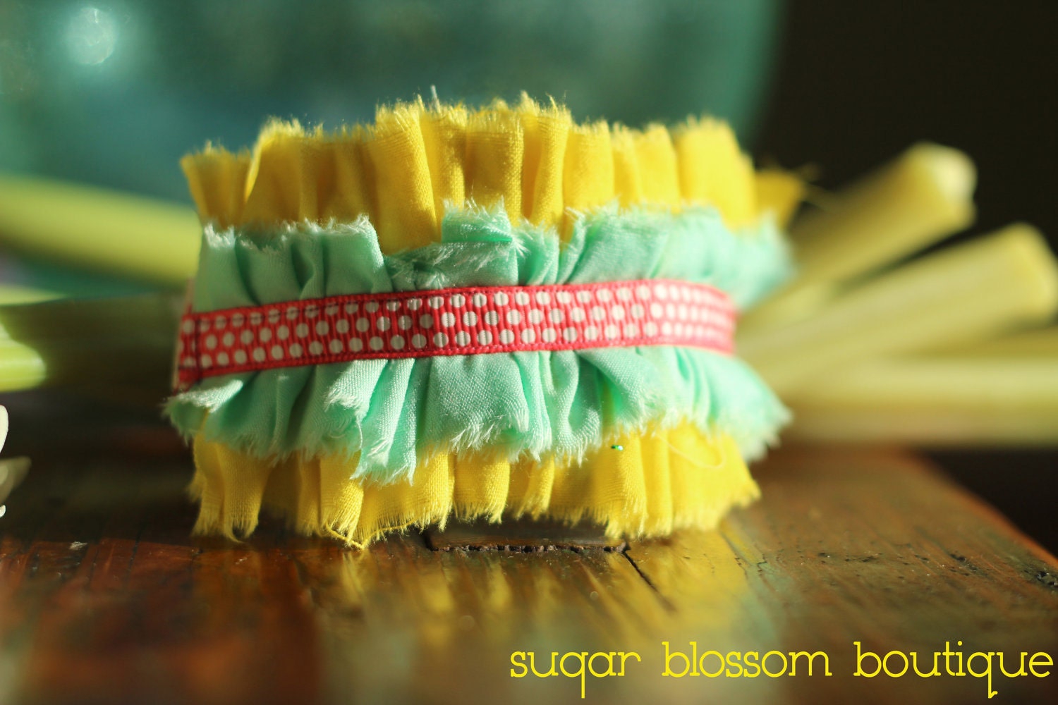Boom Boom Pow headband by sugar blossom boutique