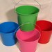 Personalized Easter Bucket assorted colors-5 QT.