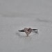 Sterling Silver with heart stacking ring