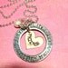 Handstamped Sister Necklace