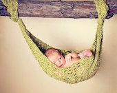 Baby Hammock Photography Prop - Chunky Yarns
