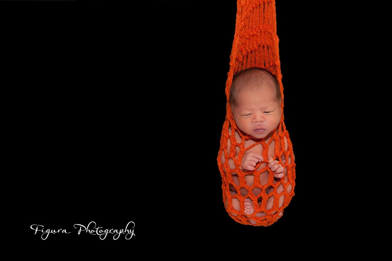 Baby Stork Sack Photography Prop for Newborn / Infant Photography - Rope Yarns