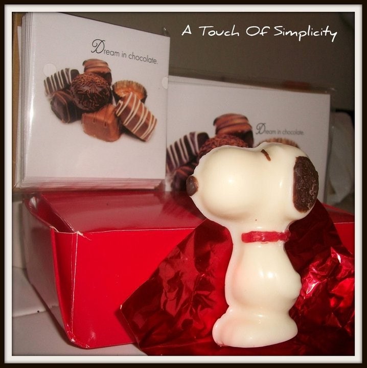 Snoopy Solid White Chocolate