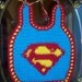 Bibs, Crochet, Custom Designed, Novelty Bibs, Children, Baby