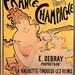 Print of Watercolor Painting, Fashion Illustration. Title - French Champagne