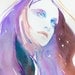 Watercolour Fashion Illustration Painting Winter lilac