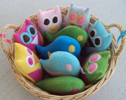 Perfect Party Favor Pack-10 Mini Owls/Birds-Wholesale price