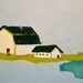 Landscape Painting- Promise of Living - 24x24 Original Oil Painting- Barn, Farm, Scenic