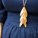 Fishtail Chevron Necklace