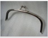 15.5cm ovale en argent perles bourse de sac de sac à main fermoir clip de cadre de châssis (porte-monnaie effectuer des fournitures)