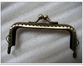 10pcs 3 inch rectangle  sewing coin purse frame antique brass sale