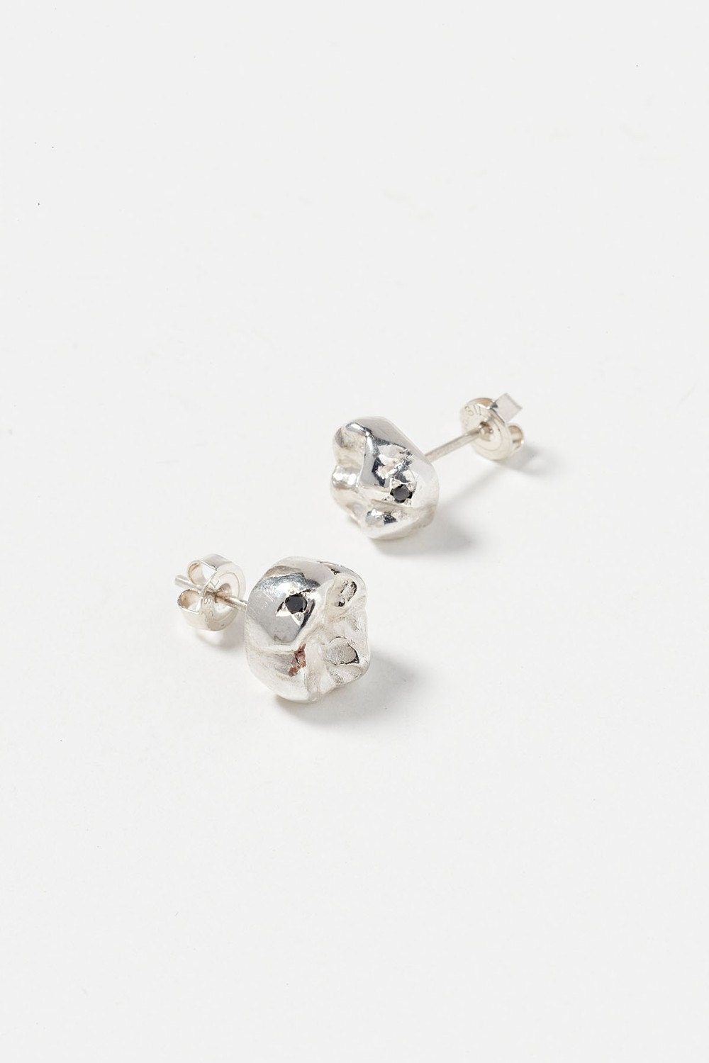 Cast Human Tooth Stud Earrings