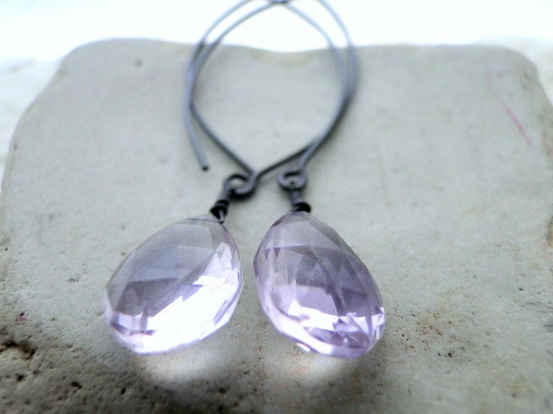 Drop Earrings, Dangle Earrings, Gift for Her, Amethyst Earrings, Accessories
