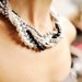 Custom order necklaces braided twisted chunky statement pearl necklace