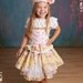 Custom Girls Peasant Dress YOU CHOOSE FABRICS sizes 18mths, 2t, 3t