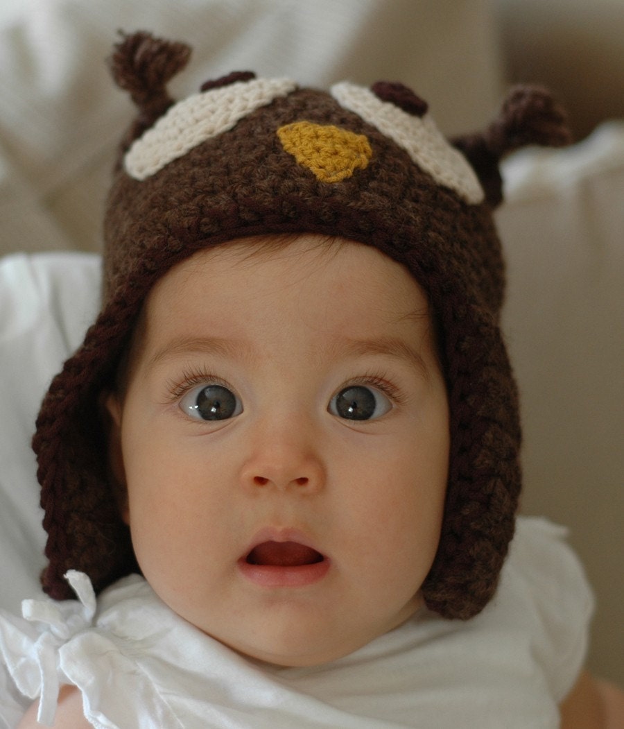 RESERVED LISTING Owl Hat
