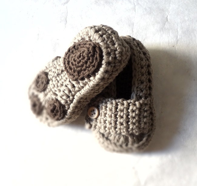 Only Newborn Available Bear Paw Baby Moccasins