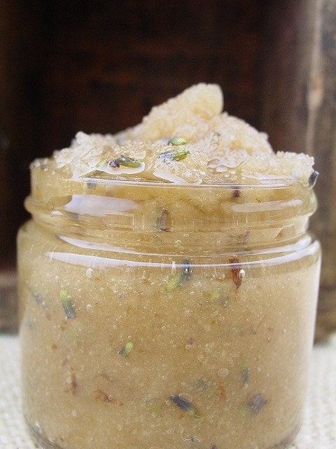 Face Scrub-lavender honey-body scrub 3.4 oz/96 g-all natural