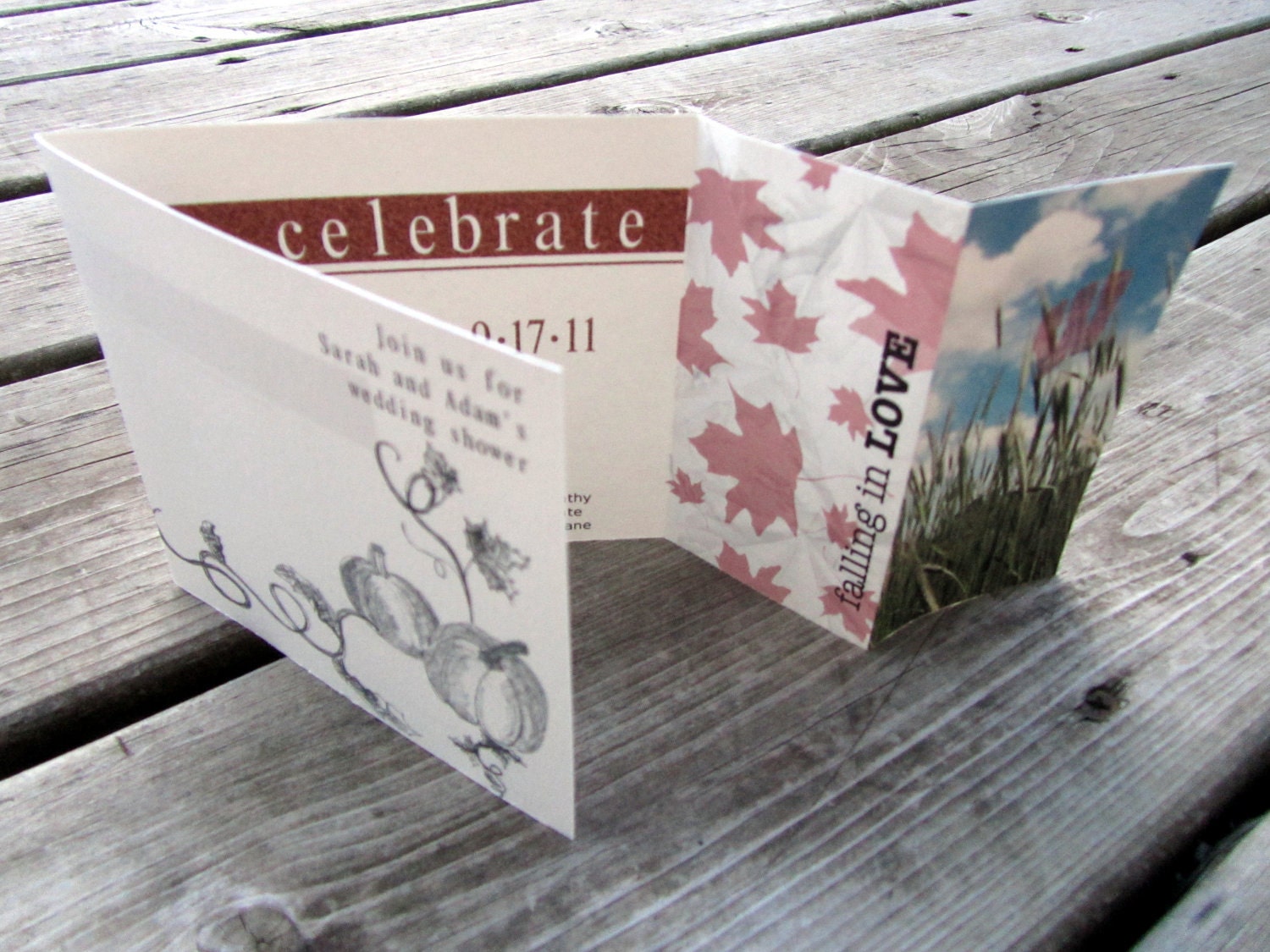 Couple's Wedding Shower  - Falling in Love - Harvest