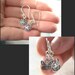 Butterfly Earrings Sterling Silver Butterfly Earrings Butterfly Charm Earrings Silver Filigree Butterfly