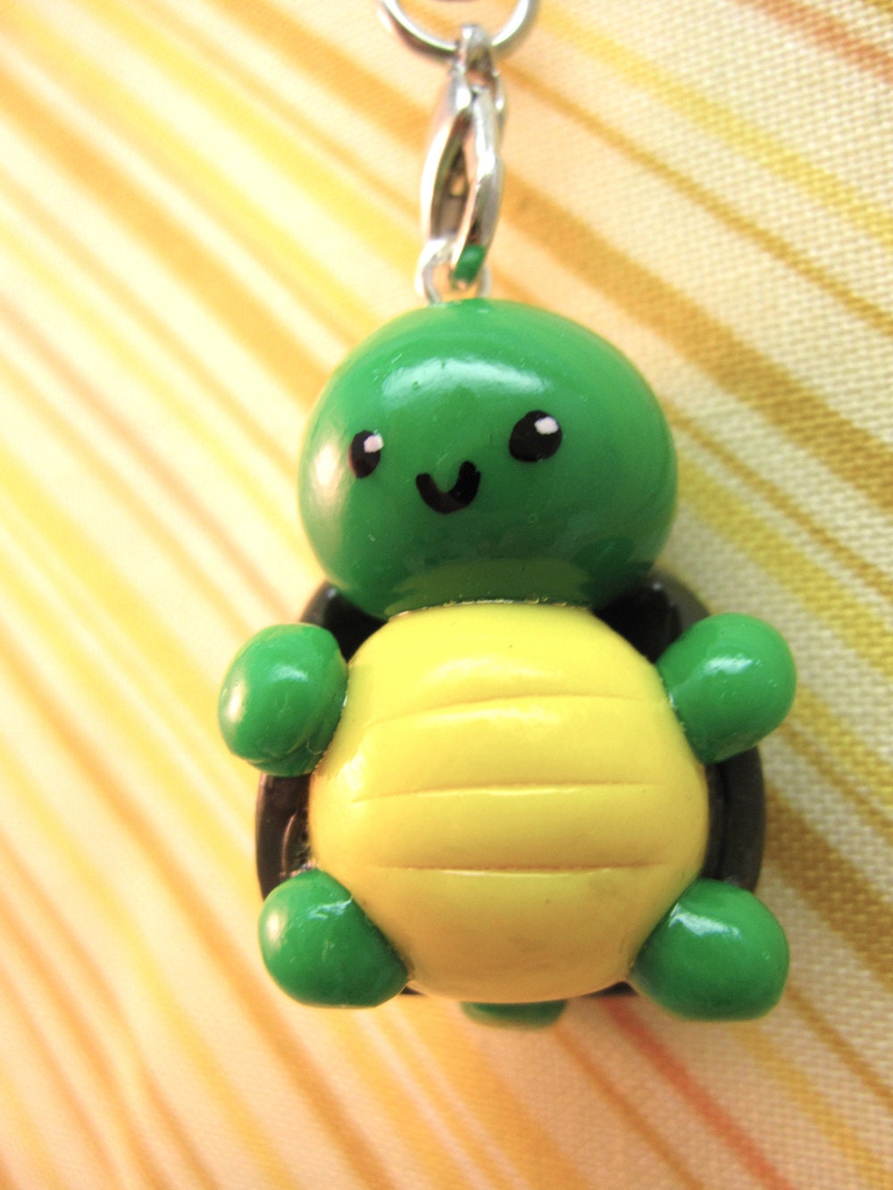 Terrance the Terapin - Turtle Cell Phone Charm