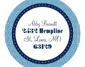 Custom Address Stickers - Set of 60 labels - You Choose Fonts and Colors from Flair Designery Il_170x135
