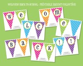 Welcome BACK-TO-SCHOOL - Now 50% off - Printable Banner - from Flair Designery Il_170x135