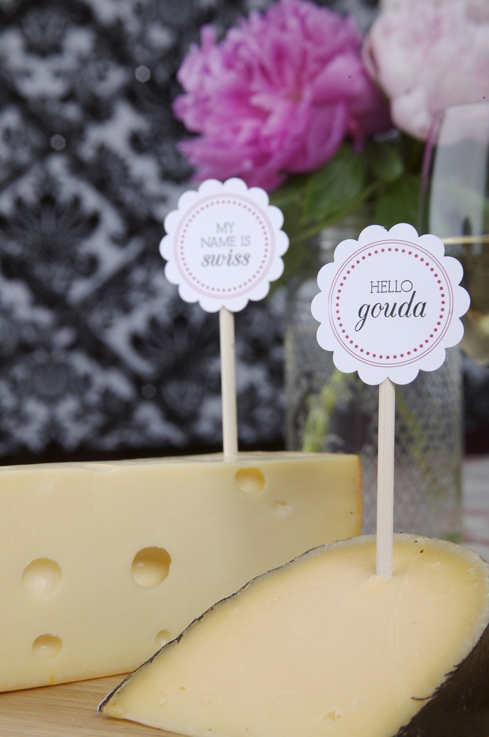 Fabulous Food Party - Printable Toppers/Labels/Favor and Gift Tags