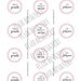 Fabulous Food Party - Printable Toppers/Labels/Favor and Gift Tags