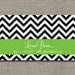 Chevron Ikat Calling Cards, Call Me Cards, Business Cards - Set of 100