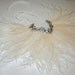 STARLET Rhinestone and Feather Bouquet Wrap