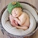 Grass Green Newborn Baby Beanie Hat