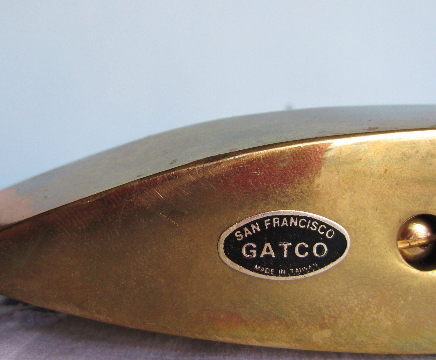 Brass Sailboat - Solid Brass Sailboat by Gatco