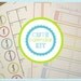 Cute Calendar Kit - 4 documents - INSTANT DOWNLOAD