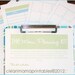 The 2013 Clean Mama Printables Starter Kit - Aqua and Lime - 46 documents - INSTANT DOWNLOAD