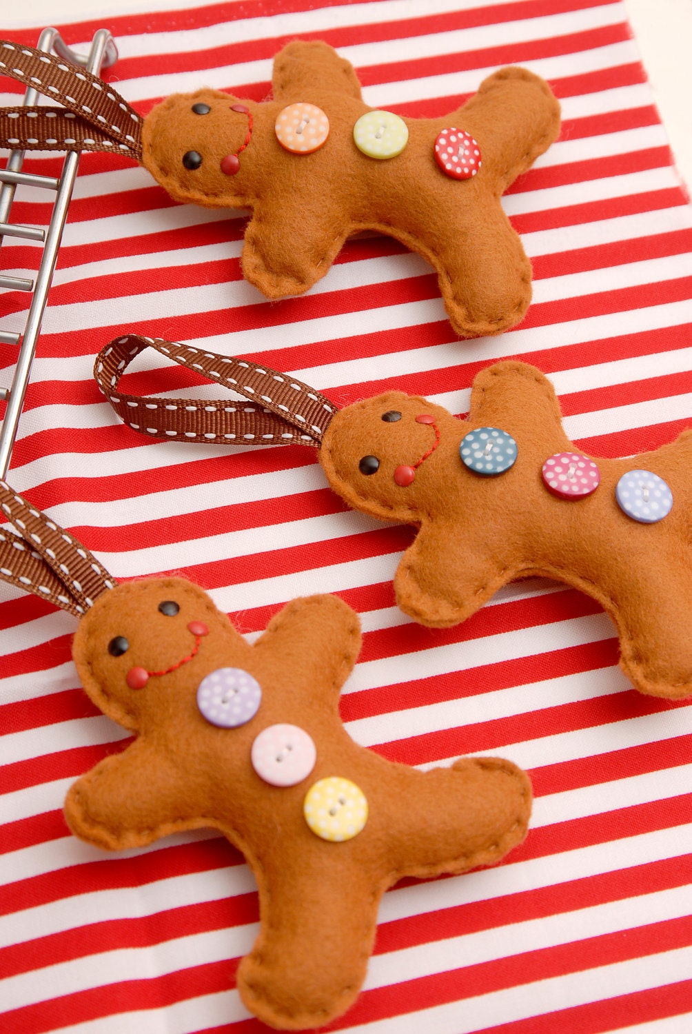 Gingerbread Men Felt Kit