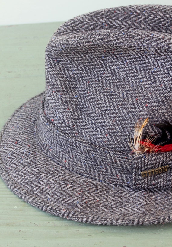 Tweed Fedora by Stetson